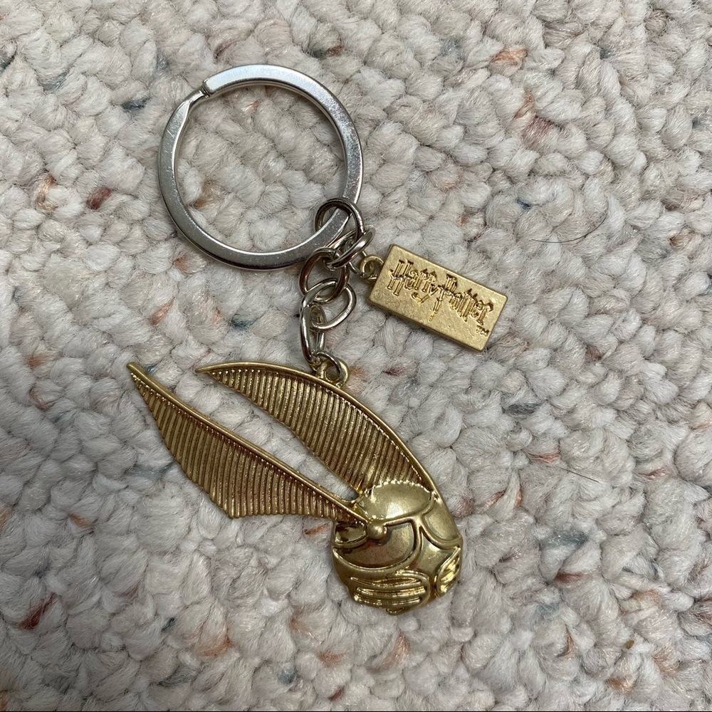 Harry Potter Golden Snitch Keychain